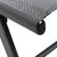 Fauteuil inclinable gris pour l'extérieur - Structure en acier, traitement antirouille, matériau respirant, dossier réglable avec structure robuste, finition rouille, tissu, 5 angles pour se détendre-2134639165