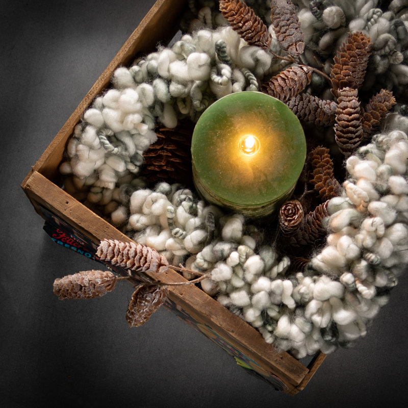 Hanging Pinecone Sprays