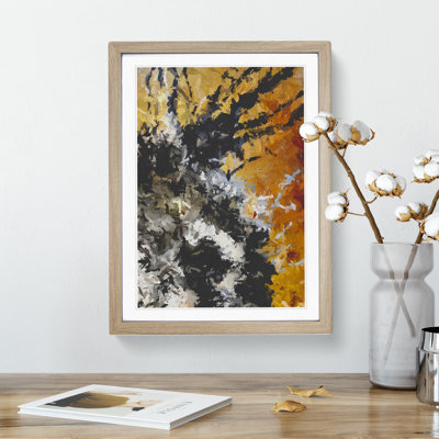 Broken Form Abstract - Wall Art