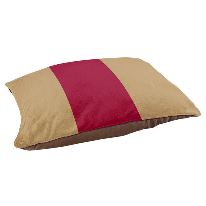 Coussin Golden State, Moyen (l 28 po x P 18 po x H 6 po), Doré / marron / doré