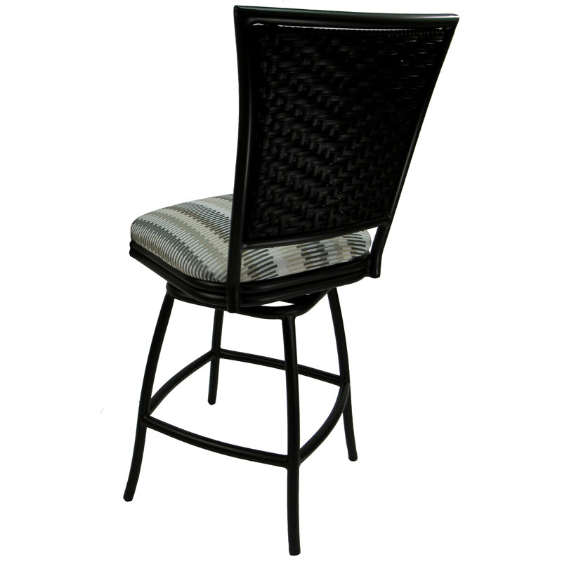 Tabouret de bar 26 po, gris, Brown