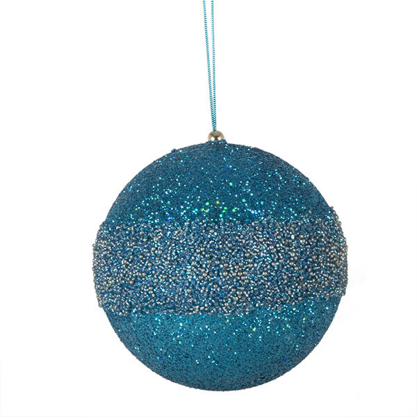 Bauble, 17.5cm H x 17.5cm W x 17.5cm D, Turquoise