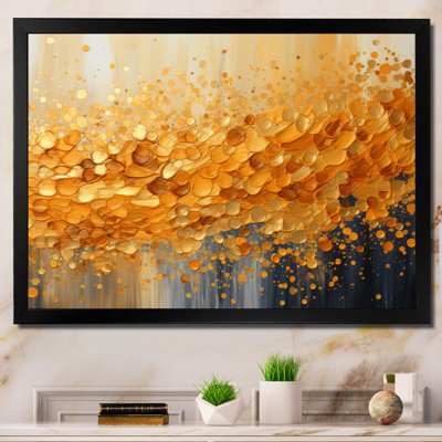 Golden Radiance I - Abstract Landscapes Wall Art