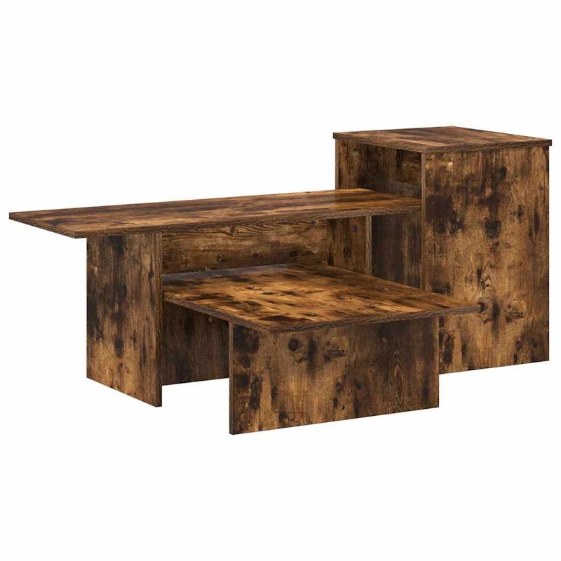 91.5cm Console Table, Smoked Oak