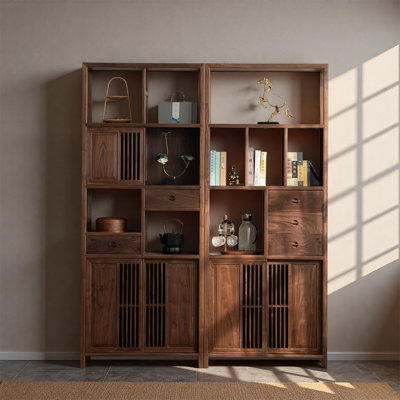 New Chinese style traditional display bookcase