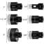 Diamond Drill Bits 6PCS Diamond Hole Saw 20/35/38/40/50/68mm Tile Hole Saw Kit Vacuum Brazed Diamond Drill Bit 0.59in/15mm Segment Tile Hole Saw w Storage Case for Tile Ceramic Porcelain Marble