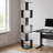 6 Tier Rotating Bookshelf, Floor Rack Simple Bookcase With Acrylic Plate Student Multi-Function Creative Bookshelf For Living Room With Anti-Toppling Base
