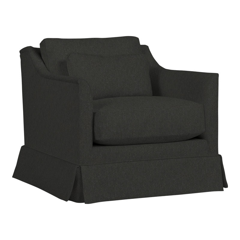 Chaise Newlin 33,5 po Newlin, Perigold ‑ flanelle gris anthracite Aspen