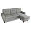 Pisa-Small 3 Seater Corner Sofa with Reversible Chaise - Woven Fabric-2120396221-2120396218
