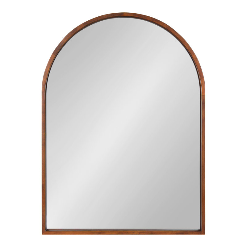 Sherman Mirror, 31.5" x 23.5", Walnut Brown