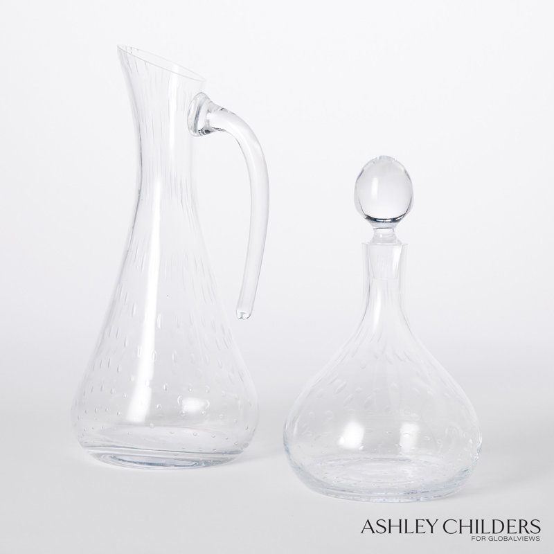 Hamish Decanter-Clear Seeded, Clear
