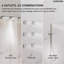 Système de douche thermostatique à DEL, musique intégrée et douche à pluie haute pression-94427593