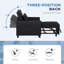 HOMCOM Chair Bed, Sleeper Chair with Pillow, Side Pockets-549080661