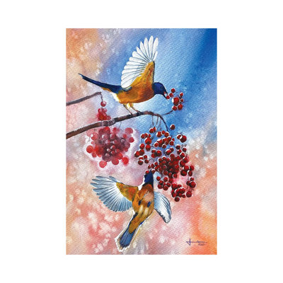 Tit 1 Piece Wrapped Canvas Painting