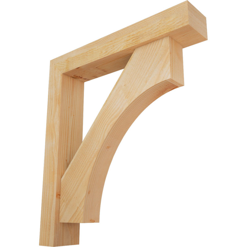 Support Westlake Block avec support décalé, 36 x 32, Sapin Douglas de l 6 po (scié brut)
