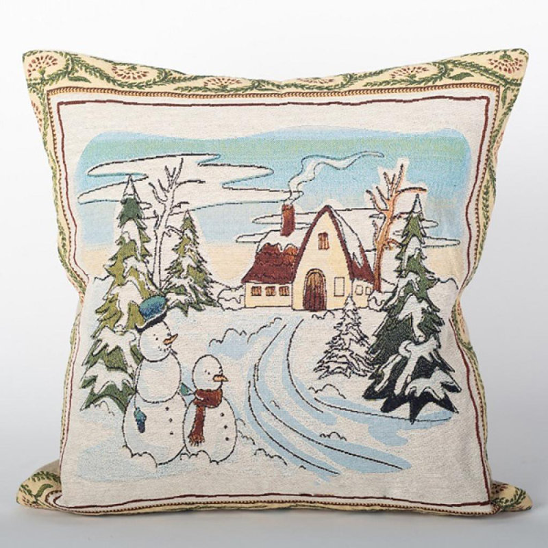 Coussin 18 "X 18" Winter Time