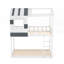 Iylah Single (3') Bunk Bed House Beds