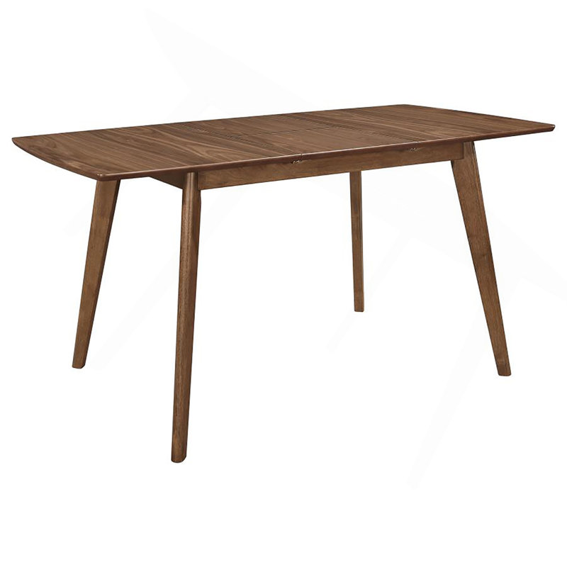 Natural Walnut Rectangular Dining Table