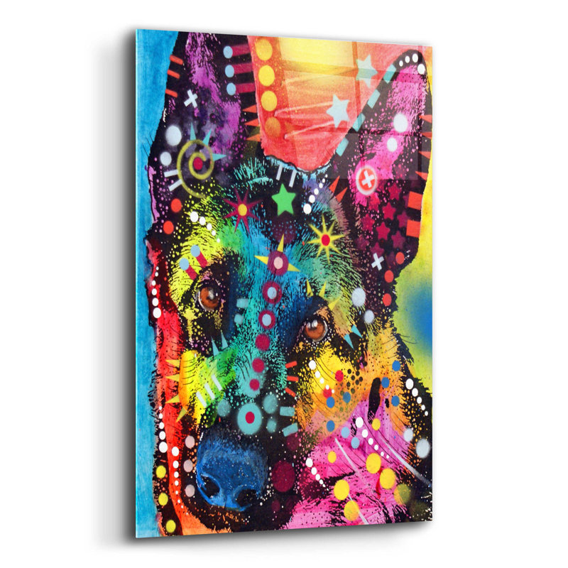 " Shep " by Dean Russo, 24" H x 16" W x 0.2" D