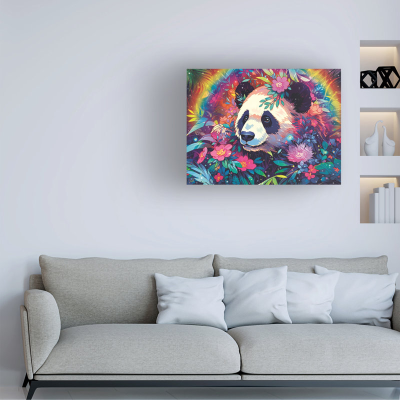 Art sur toile, Michael David Ward, H 14 po x l 19 po