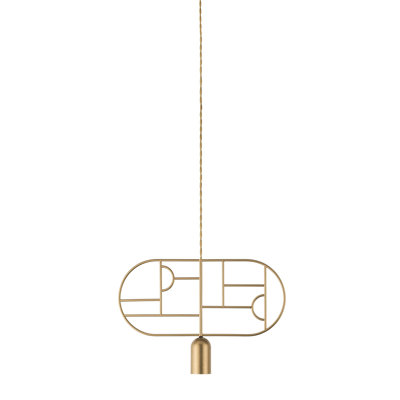 Wooden Dots 1 - Light Pendant