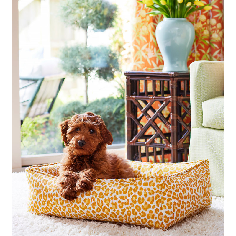 Traversin pour petit chien Backyard Bengal, Mandarine
