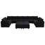 Tremee Velvet Upholstered Modular Sectional Sofa with Ottoman-87232964