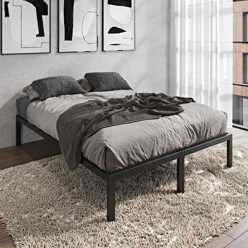 Kemesha Metal Platform Bed