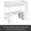Lit mezzanine avec tiroirs Jetmir Kids-2091739020-2091739021