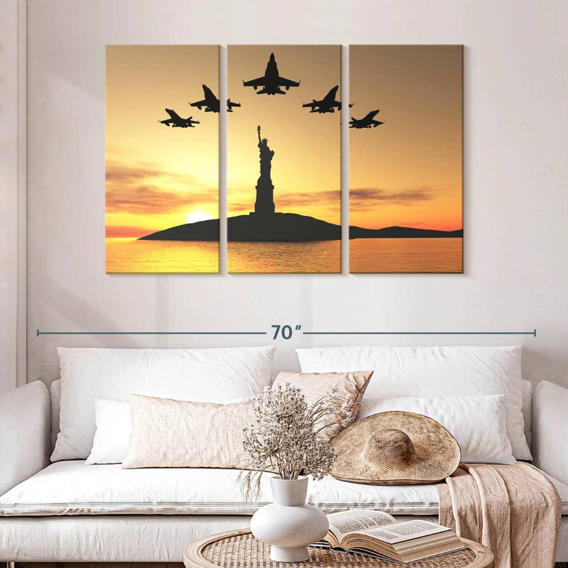 Mait NYC Air Force, 32" H x 50" W