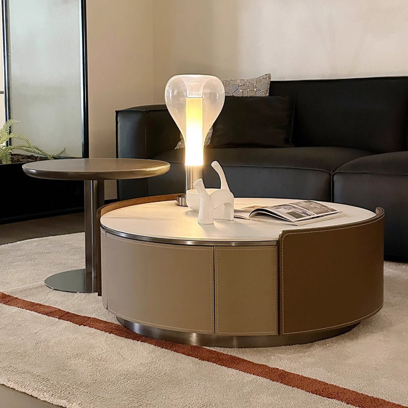 Table basse Light Luxury, H 11,81 po x L 35,43 po x l 35,43 po