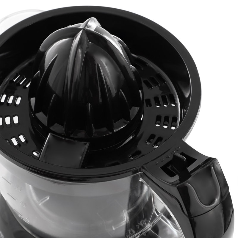 Presse-agrumes électrique compact 24 onces moRollio en noir, Noir