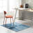 Anji Mountain Rug’d Chair Mat Floor Protector Polyester Jacquard Office Desk Chair Mat with Anti-Skid Backing for Hardwood Protection and Carpet Protector, Maldives-49355075