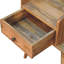 Glenhaven 45cm W Solid Wood Bedside Table