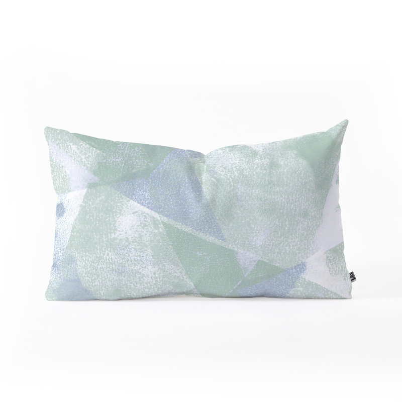 Coussin lombaire d’intérieur/d’extérieur à texture géométrique holistique susanne kasielke