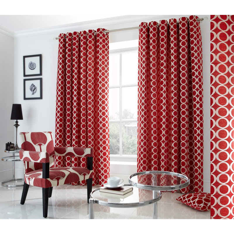 Riverton Room Darkening Curtain, 228 W x 274 D cm