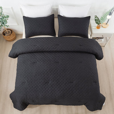 Ensemble d'édredon en microfibre