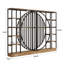 Paravent de 70,9 po de hauteur avec 5 tablettes de rangement à 5 niveaux, ensemble de 2-1380884106-1569933878