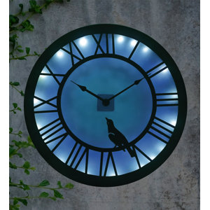 Paradise Solar Clock - Bird