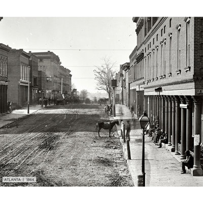 «Historic Atlanta», reproduction de photo sur toile tendue