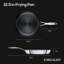 Circulon Steelshield C Series Stainless Steel induction Hybrid Nonstick Dishwasher Safe Frying Pan-93563716