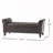 Flared Arm Storage Bench
