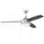 Brushed Polished Nickel with Gray Blades