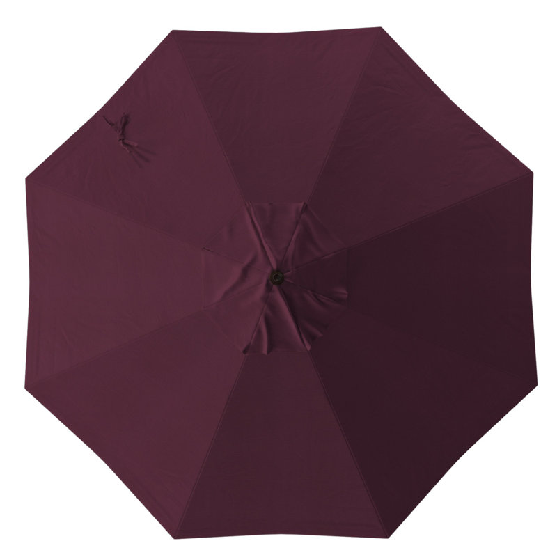 Parasol de marché octogonal Loudean, Performance mauve