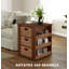Rangement tout en un - Finition noyer