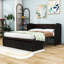 Lit escamotable double en bois avec conception peu encombrante-503467368-503467378