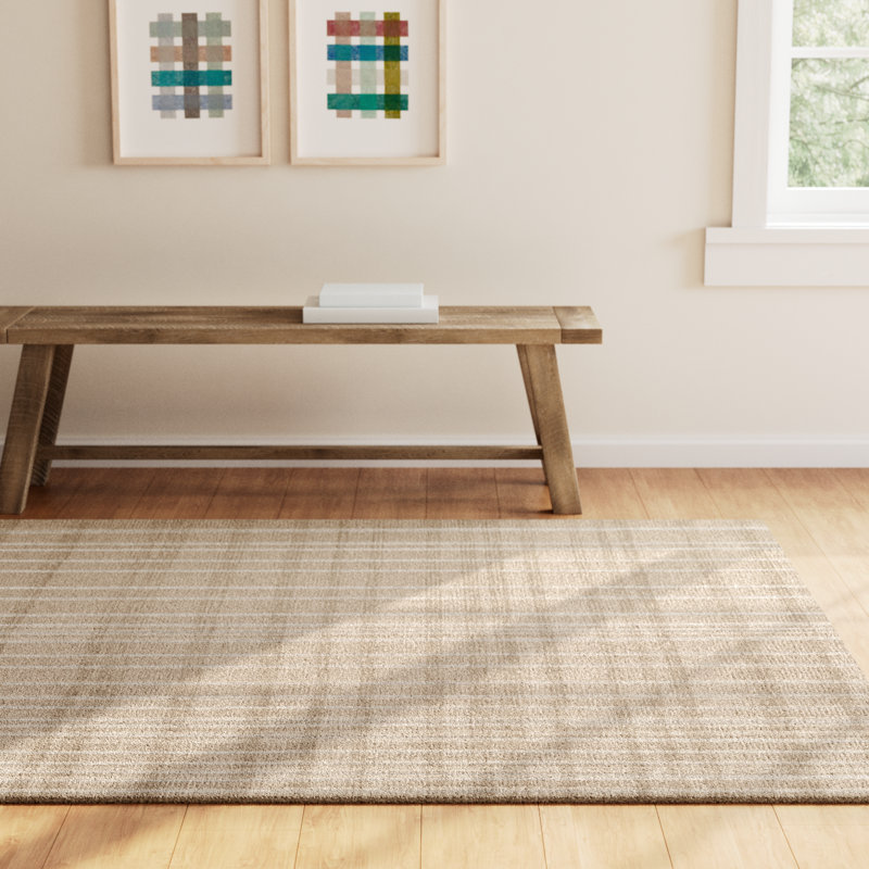 Beachwood Wool Area Rug, Rectangle 6' x 9'
