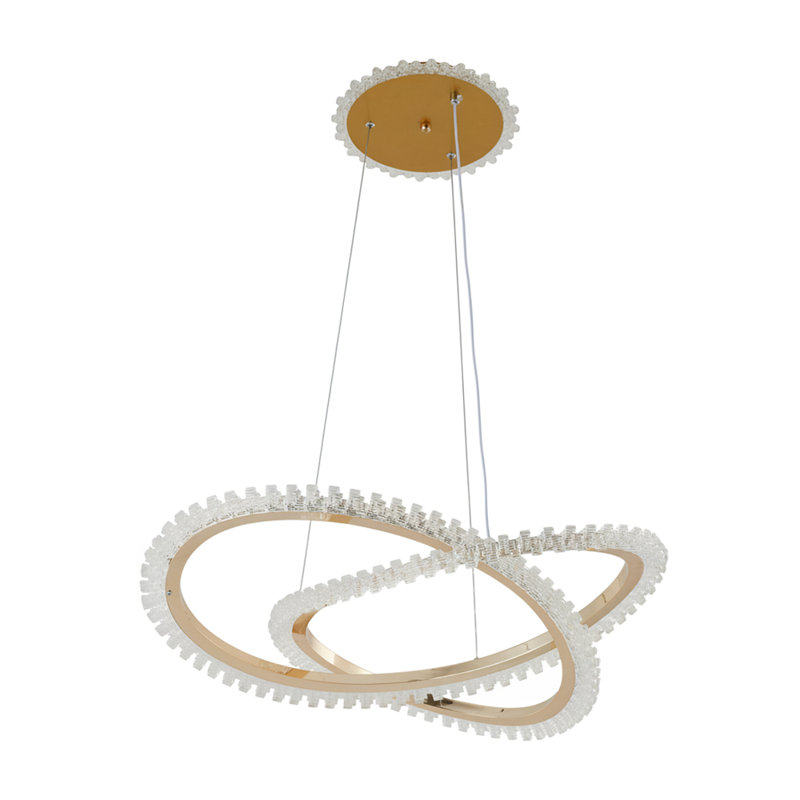 2 - Light Natural LED Dome Pendant