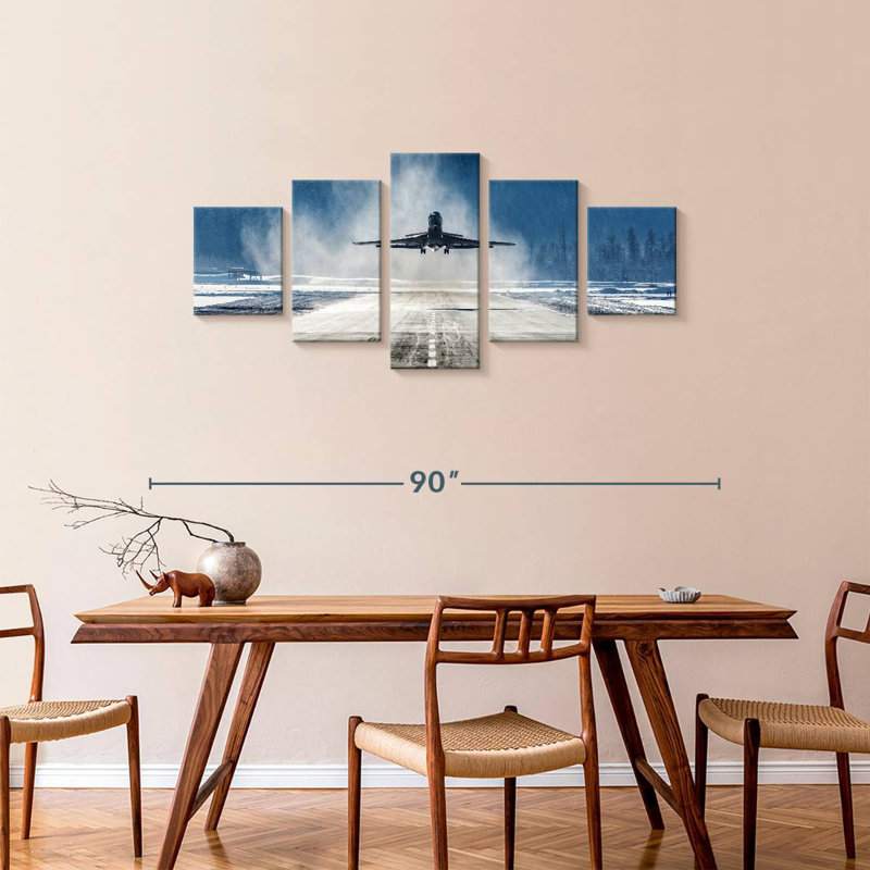 Mehar First Flight Plane, 34" H x 74" W