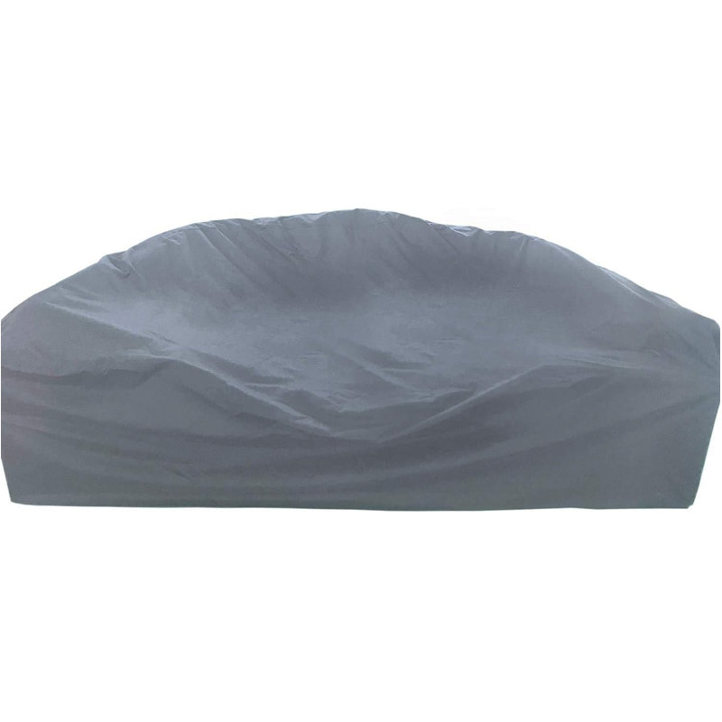 Housse de mobilier d'extérieur, housse de canapé de patio imperméable, housse de mobilier de patio demi-lune